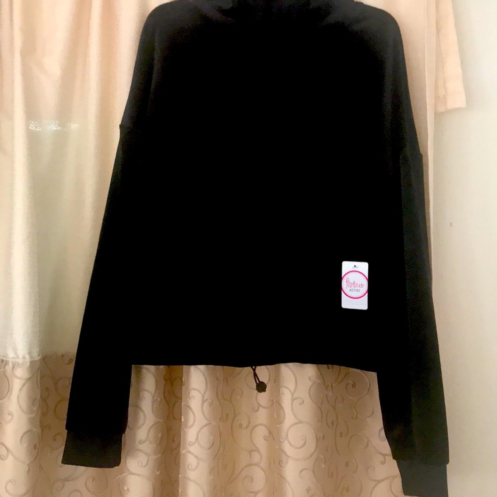 Turtle neck hoodie